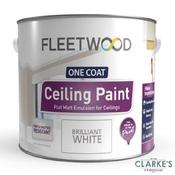 Fleetwood Ceiling Paint Brilliant White 2.5 Litre