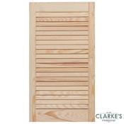 Louver Door Pine 72 x 39.4 cm