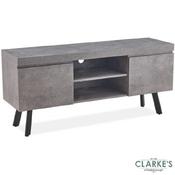 Frederic Large Tv Unit Grey Concrete Effect image