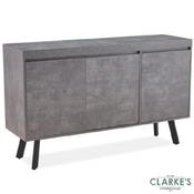 Frederic Large Sideboard Grey Concrete Effect