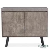 Frederic Small Sideboard Grey Concrete Effect