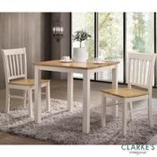 Galina Small Dining Set Cream