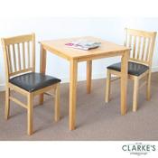 Galina Small Dining Set Oak