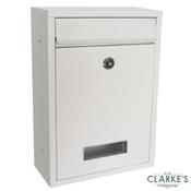 Gardag Concourse Post Box White