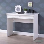 Gina White Writing Desk with Drawer