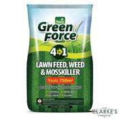 Green Force 4in1 Lawn Feed, Wedd and Mosskiller 15 Kg