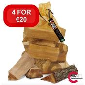 Kiln Dried Hardwood Logs 4 PACK image