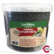Love Nature Premium Nyger Seed Bag 3kg