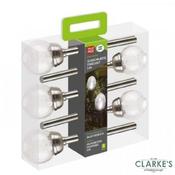 Majestic Battery Stake Colour Changing Glass Globes 5 Pack
