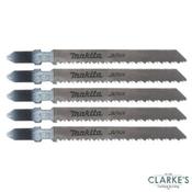 Makita Jigsaw Blades for Wood B-19 | 5 Pack