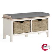 Marlow Coconut Milk Hall Bench