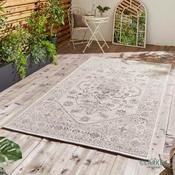 Miami 19517 Outdoor Rug Ivory/Black 160 x 230cm image