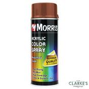 Morris Acrylic Spray Paint RAL 8002 Signal Brown 400 ml image