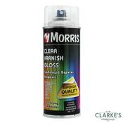 Morris Acrylic Clear Gloss Spray Varnish 400 ml