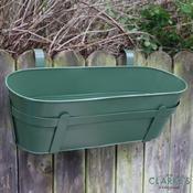 Nature Balcony Flower Planter Green