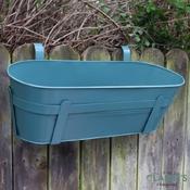 Nature Balcony Flower Planter Teal