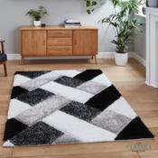 Olympia 2239 Black/White Rug 120 x 170cm image