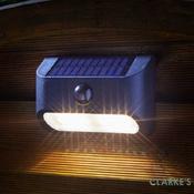 PIR Sentinel Solar Wall Light
