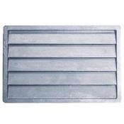 Cast Aluminium Louver Vent Grille 9x6