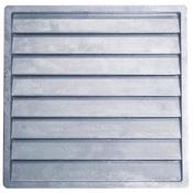 Cast Aluminium Louver Vent Grille 9x9
