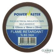 PowerMaster PVC Insulating Tape Brown