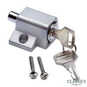 Premier Patio Door Lock Silver image