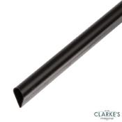 PVC Self-Locking Profile Black 15mm/1m
