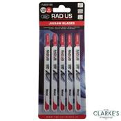 Radius Jigsaw Blade Set for Metal