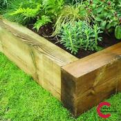 Garden Railway Sleepers 100x200x2400mm