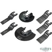 Faithfull 7 Pieces Multitool Blade Set