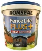 Ronseal Fence Life Plus Charcoal Grey 5L