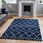 Royal Nomadic A638 Navy Rug 120 x 2170cm image