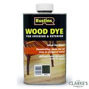 Rustins Wood Dye Ebony 250 ml