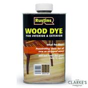 Rustins Wood Dye Medium Oak 250 ml