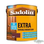 Sadolin Extra Durable Woodstain Teak 2.5 Litre image