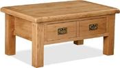 Salisbury Oak Coffee Table with Drawers