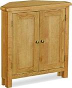 Salisbury LIte Oak corner cupboard