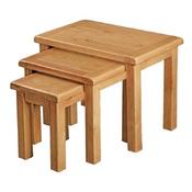Salisbury Oak Nest of Tables