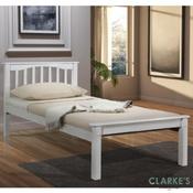 Sandra Bed Frame White 3ft image