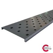 Satus Fence Square Hole Trellis Panel Merlin Grey 1780x300mm image