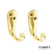 Brass Robe Hooks 50mm image