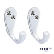Chrome Robe Hook 50mm image