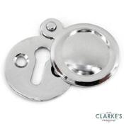 Securit Chrome Escutcheon Covered