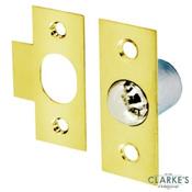 Securit Bales Door Catch Brass Plated 19mm