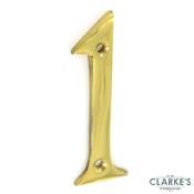 Securit Door Numeral No. 1