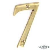 Securit Door Numeral No. 7