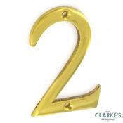 Securit Door Numeral No. 2