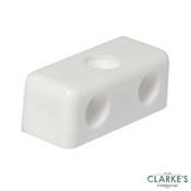 Securit Modesty Blocks White Pack of 8