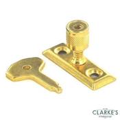Securit Window Stay Lock Brass | Pack of 2