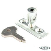 Securit Window Stay Lock Zinc | Pack of 2